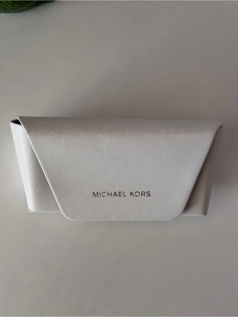 Michael Kors Glossy Black Oversized Square Eyeglasses